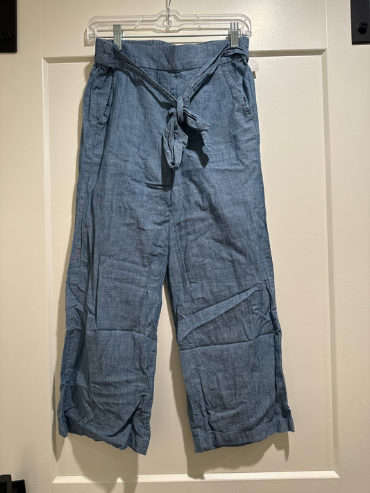 Pants Linen By J. Crew In Blue, Size: 2