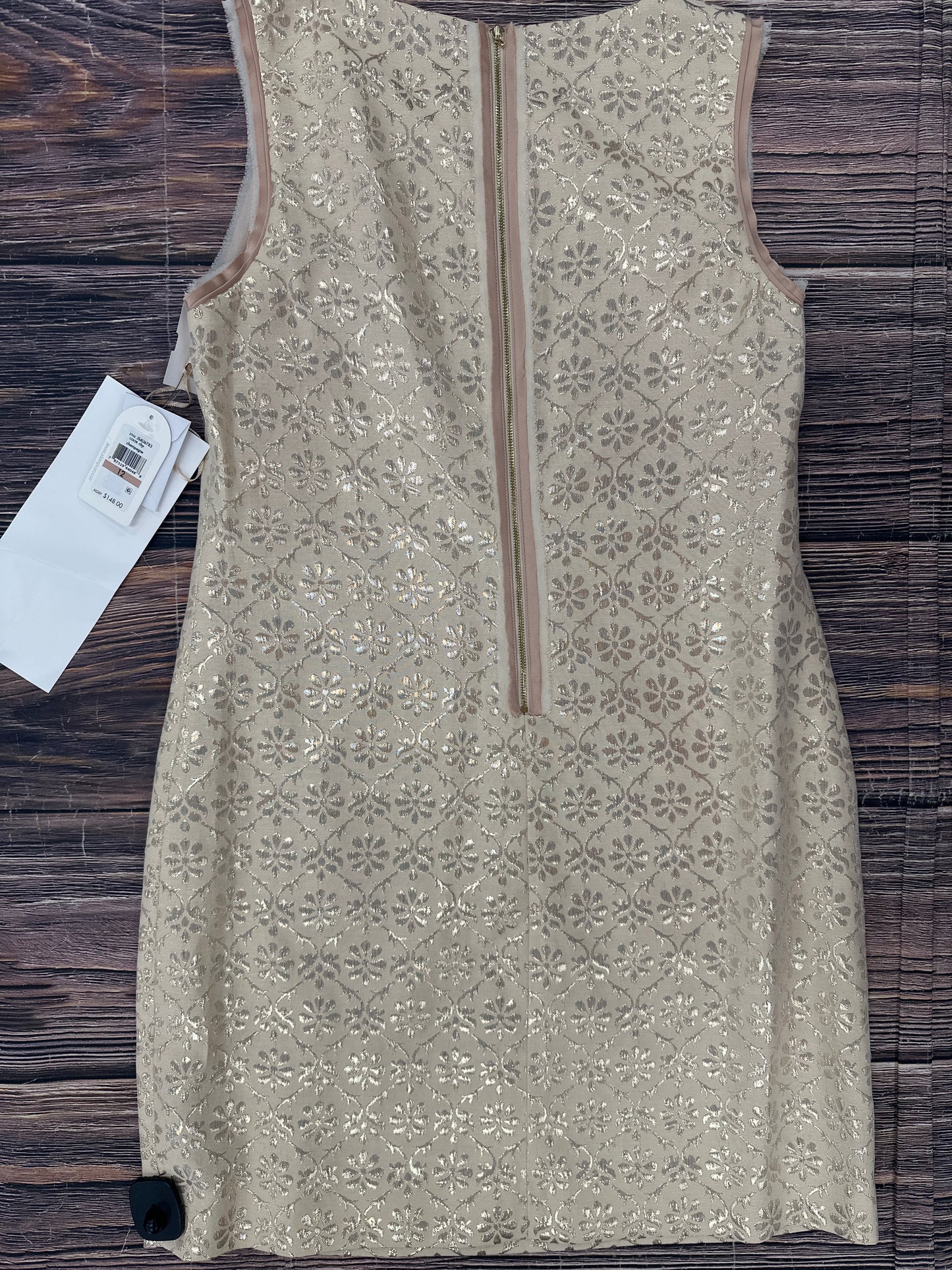 Tan Dress Party Midi Jessica Simpson, Size L