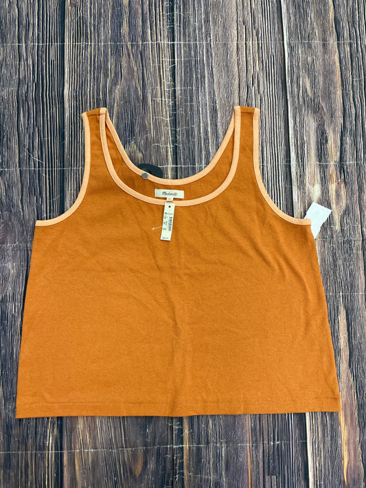 Orange Tank Top Madewell, Size M