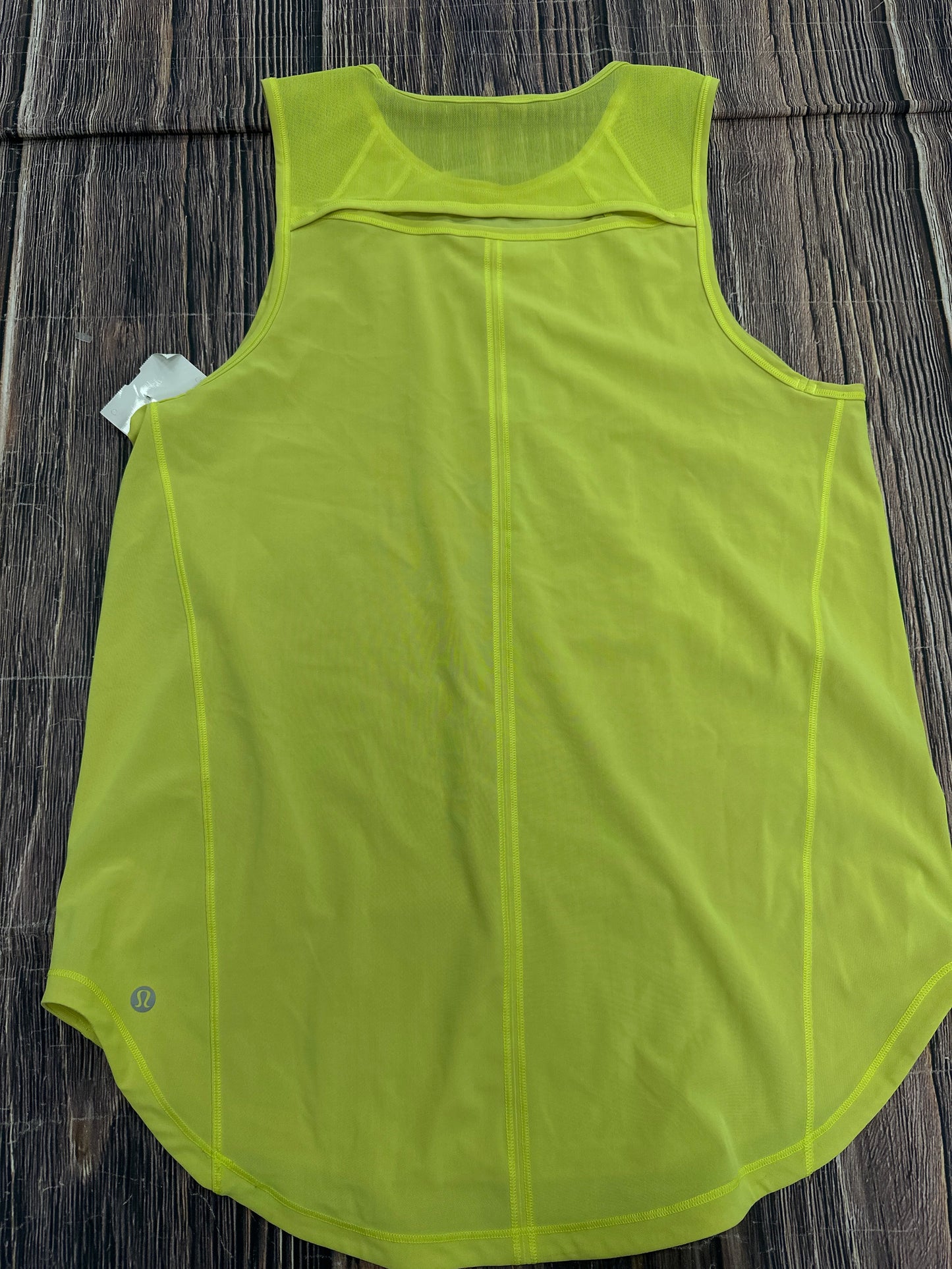 Green Athletic Tank Top Lululemon, Size L