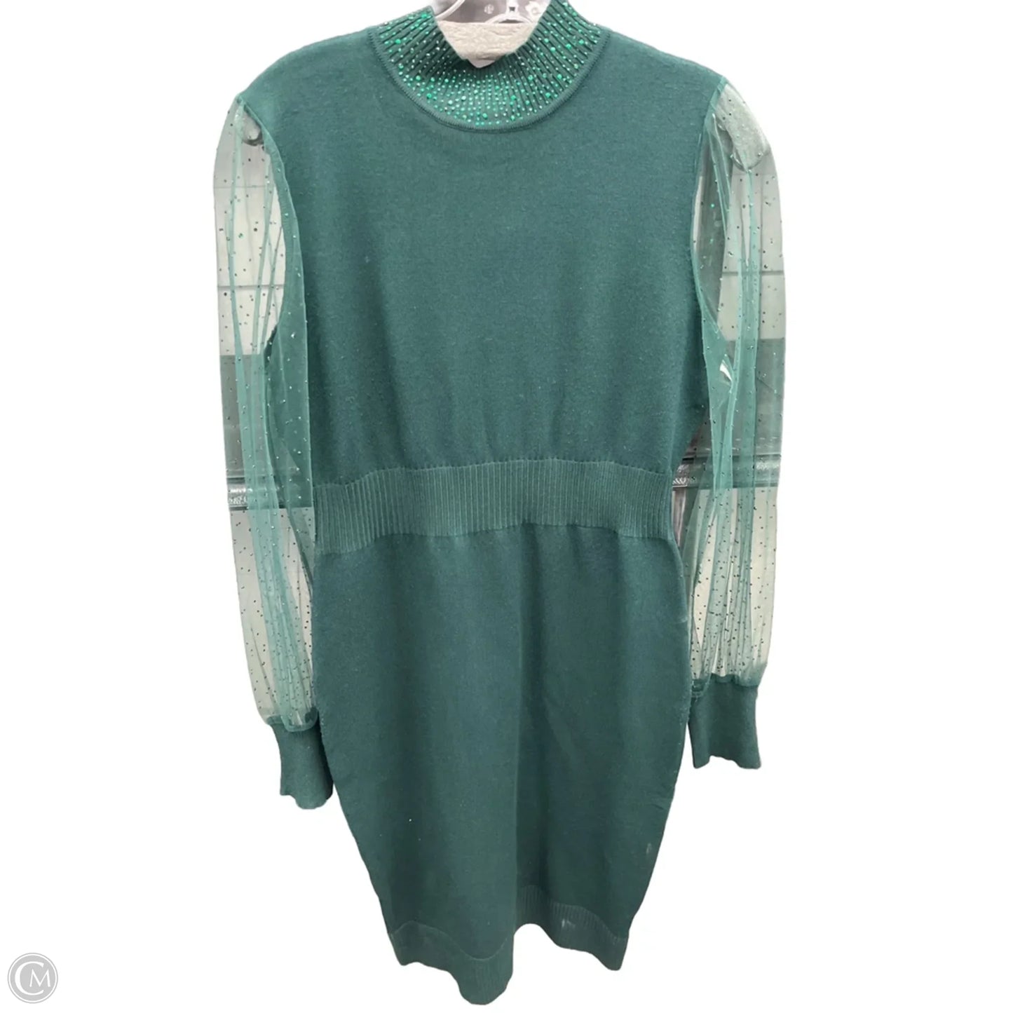 Dress Party Short By Absolutely Famous In Green, Size: M