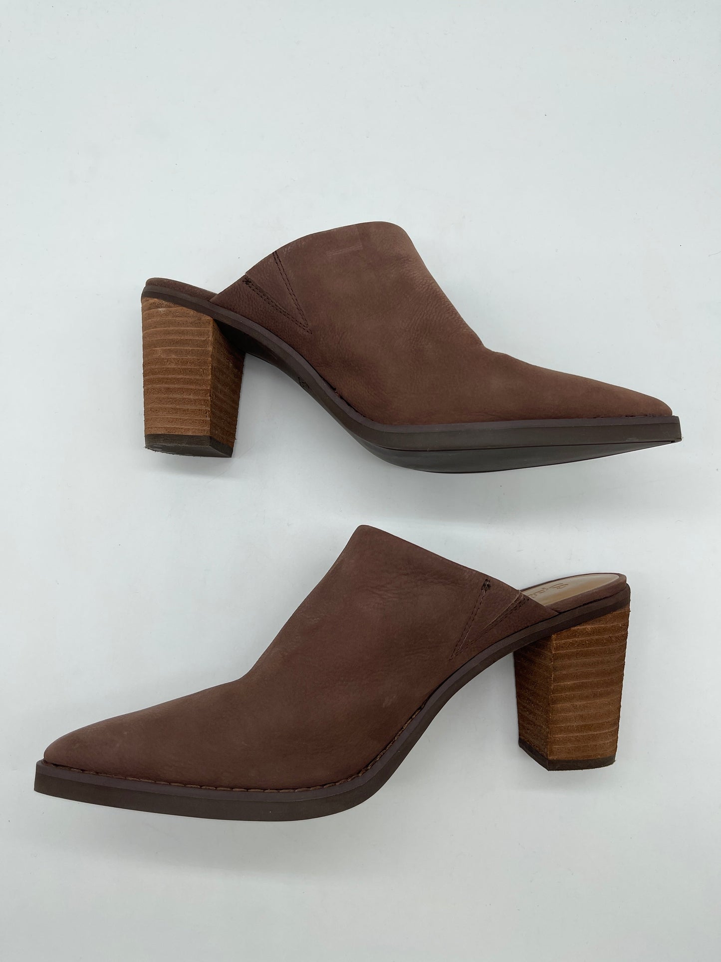 Shoes Heels Block By Splendid In Brown, Size: 9.5