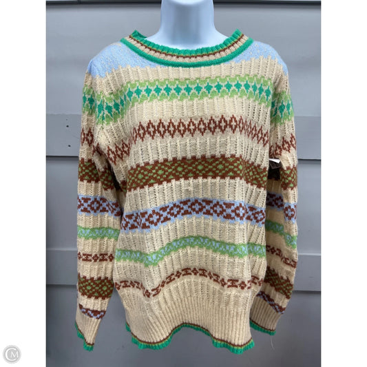Sweater By Easel In Tan, Size: L