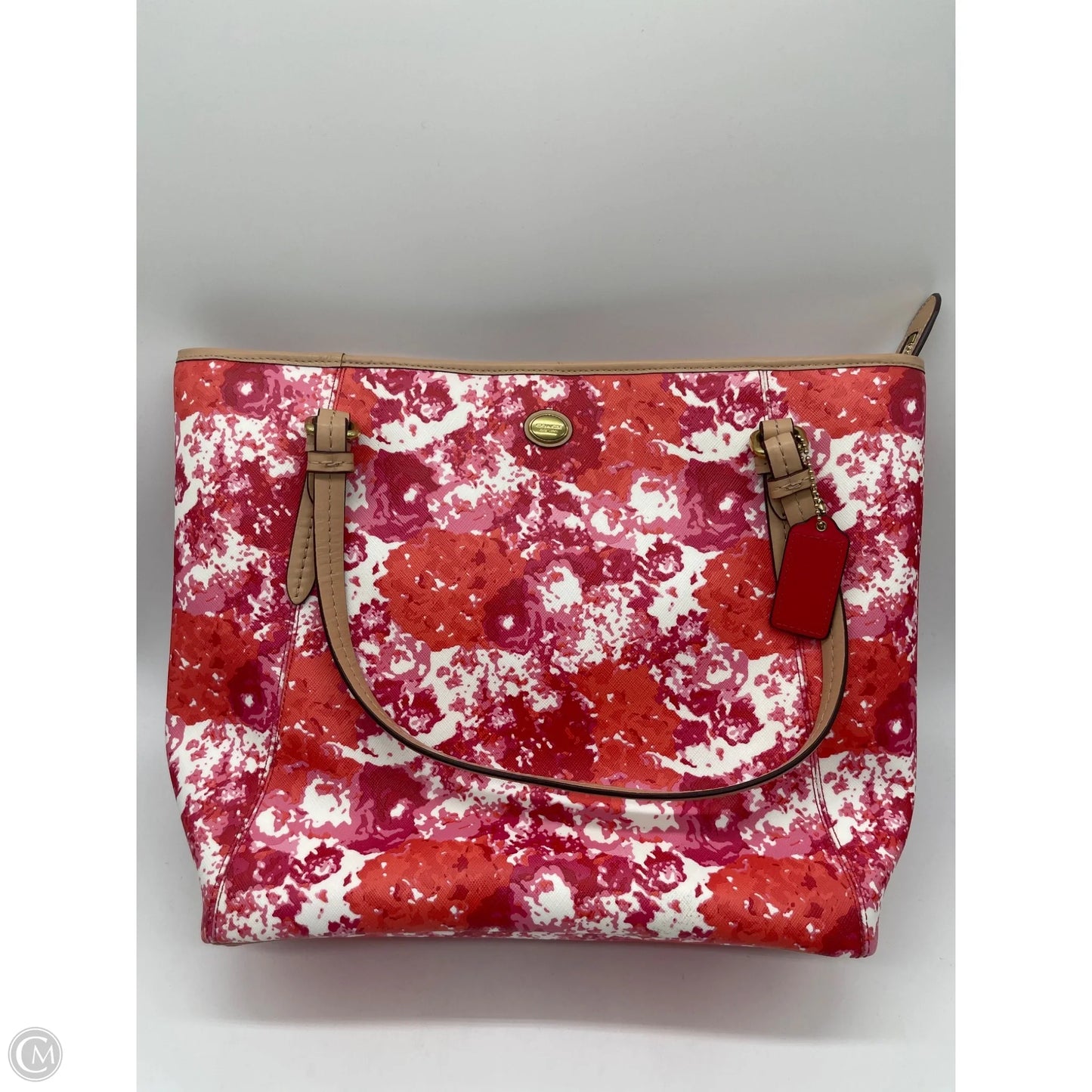 Handbag Designer By Coach, Size: Large