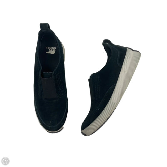 Shoes Athletic By Sorel In Black, Size: 10