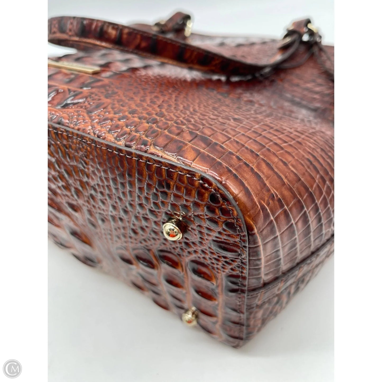 Handbag Designer By Brahmin, Size: Large