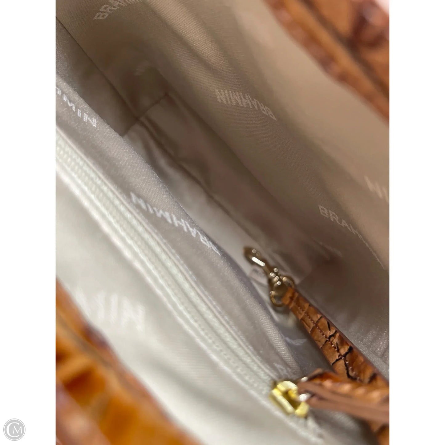 Handbag Designer By Brahmin, Size: Small