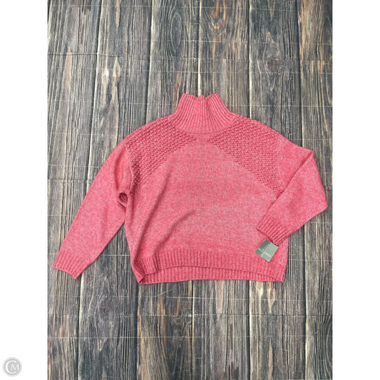 Sweater By Falls Creek In Pink, Size: 1x