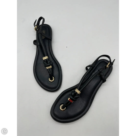 Sandals Flats By Michael By Michael Kors In Black, Size: 8