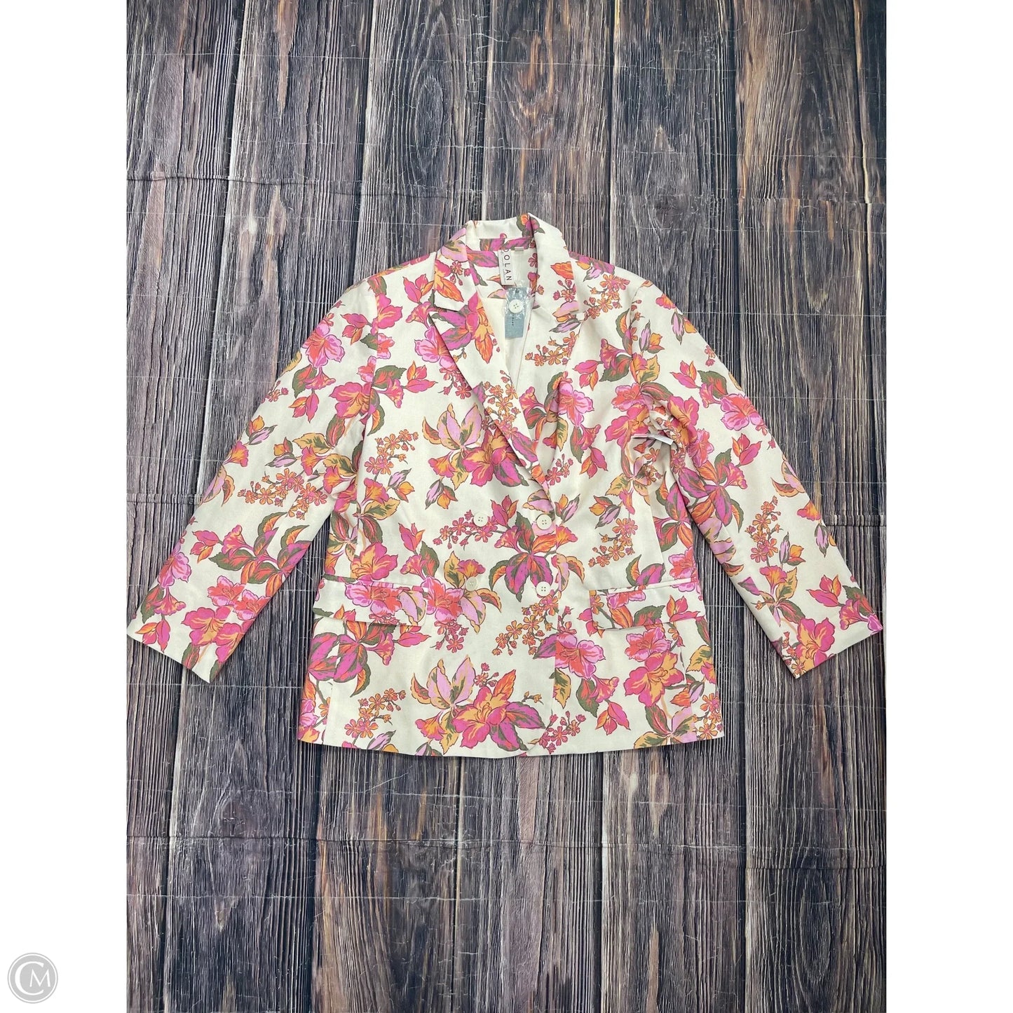 Blazer By Dolan Left Coast In Floral Print, Size: Xlp
