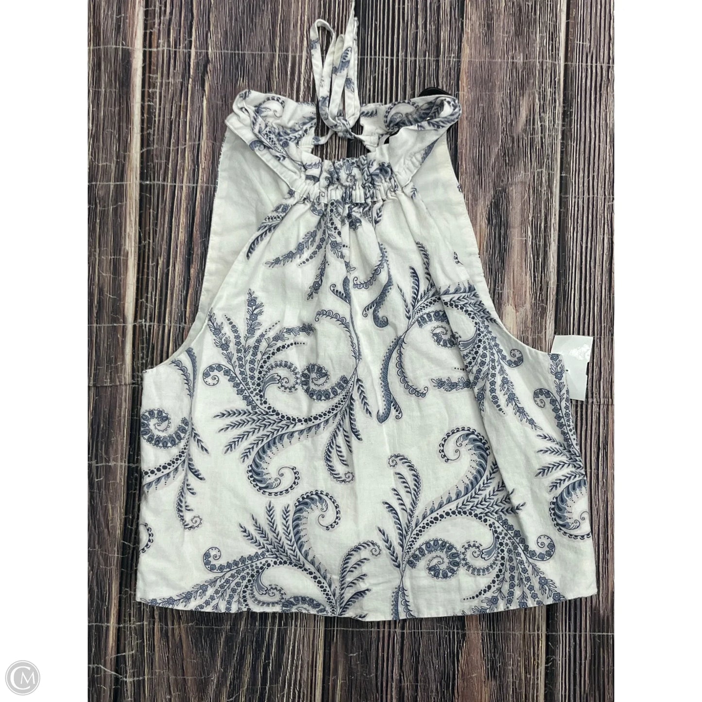 Tank Top By Banana Republic In White, Size: S