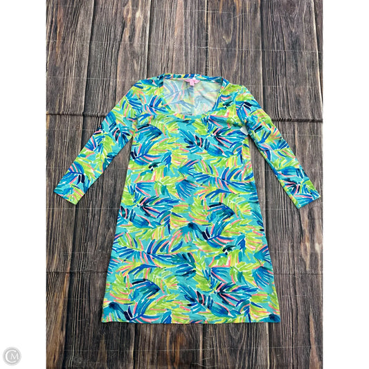 Dress Designer By Lilly Pulitzer In Blue, Size: Xxs