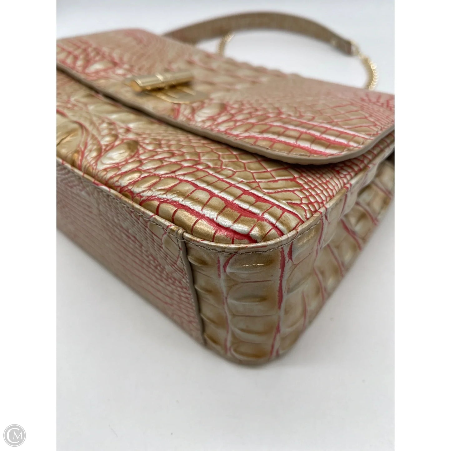 Handbag Designer By Brahmin, Size: Medium