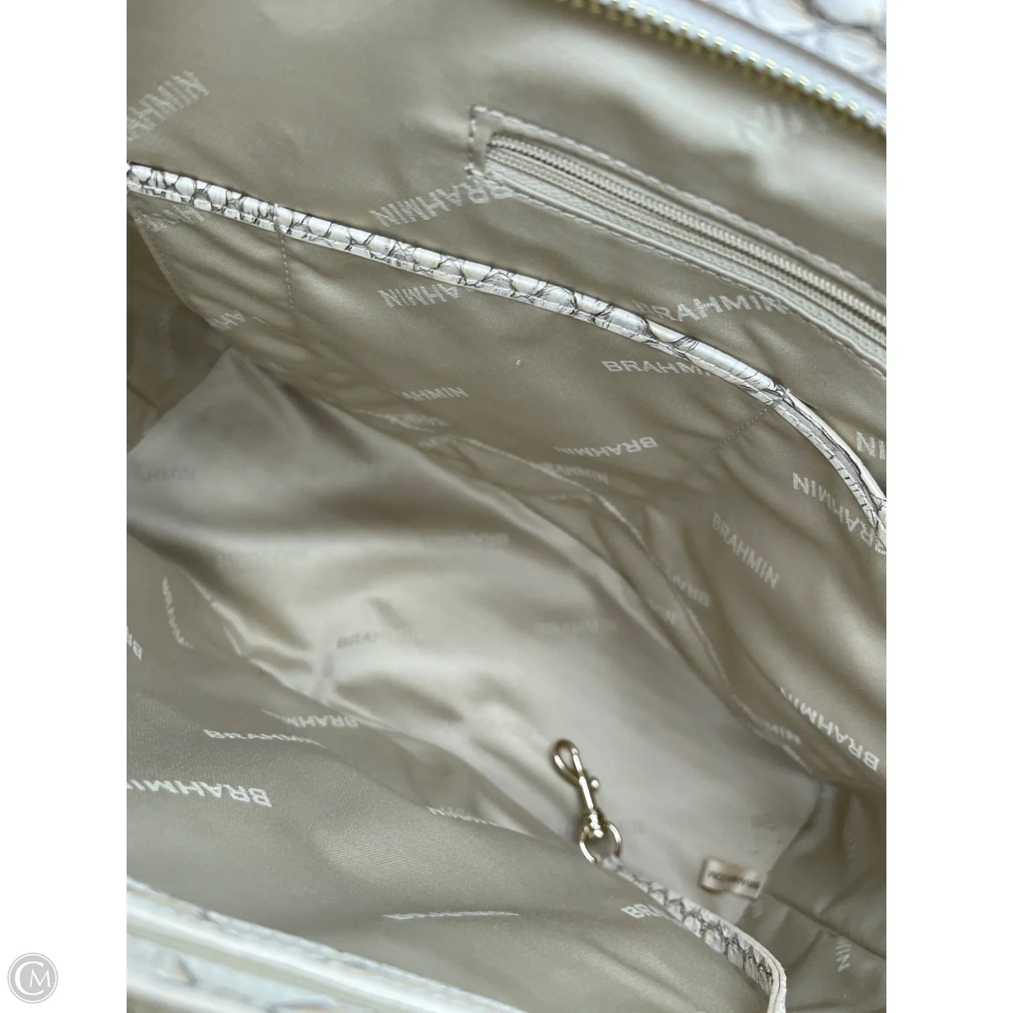 Handbag Designer By Brahmin, Size: Medium