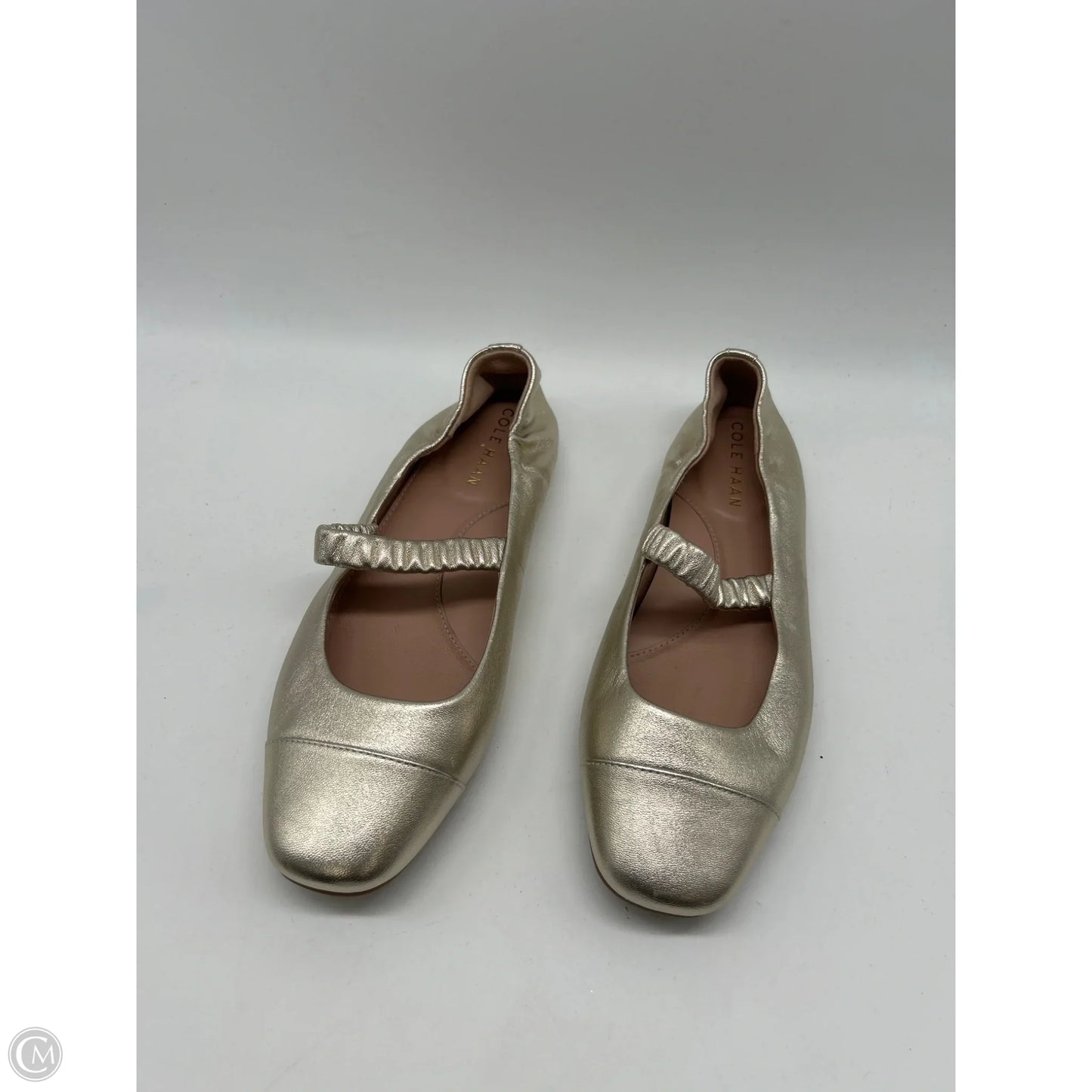 Shoes Flats By Cole-haan In Gold, Size: 7