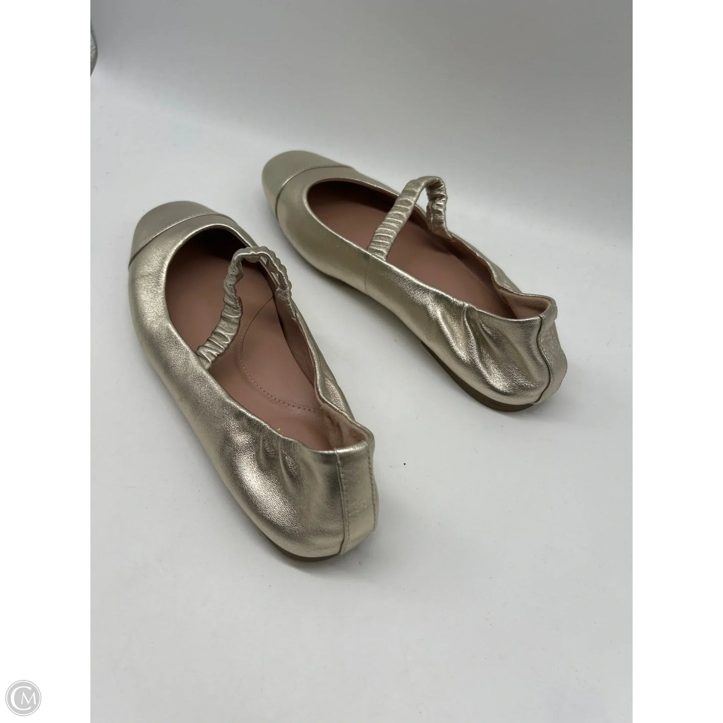 Shoes Flats By Cole-haan In Gold, Size: 7