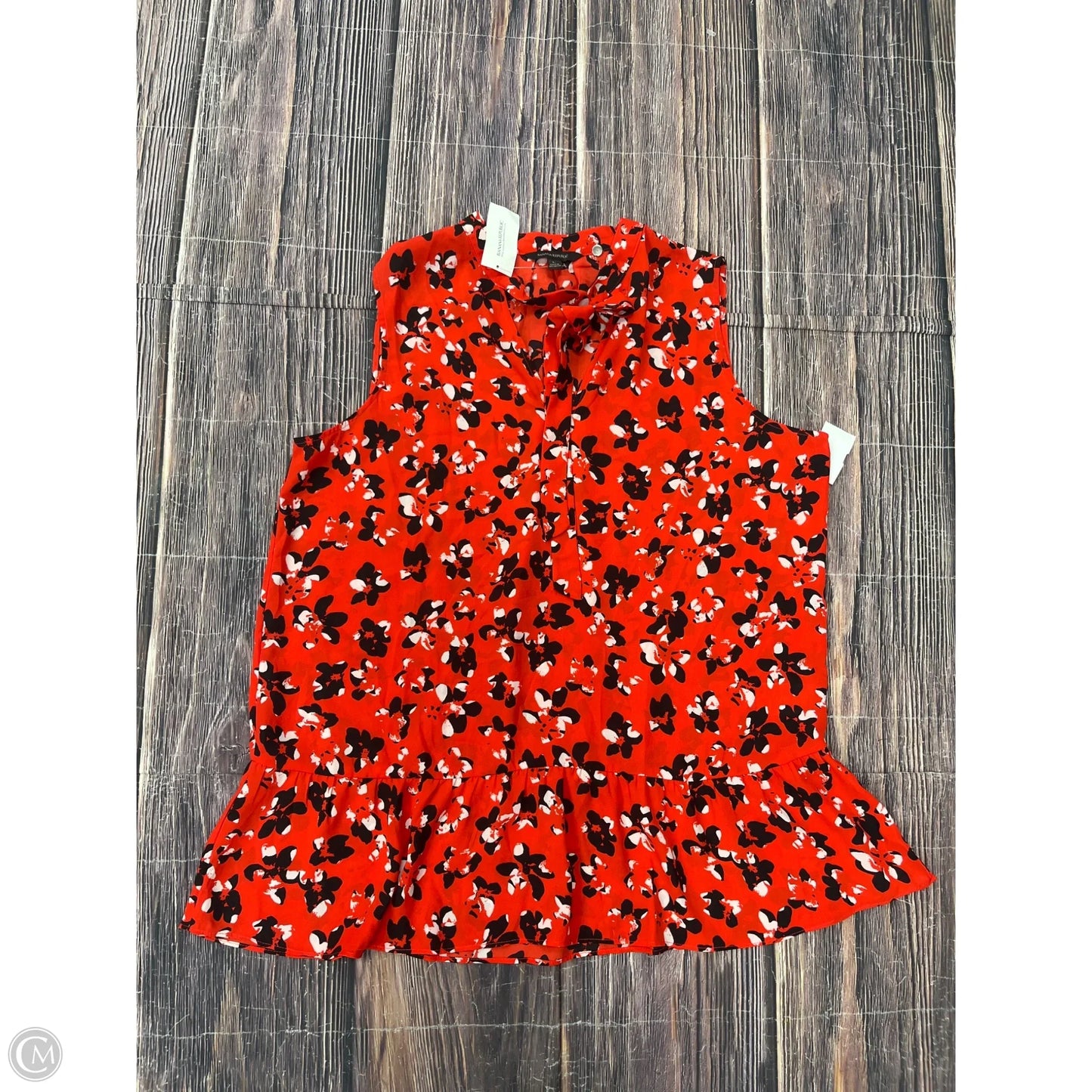 Tank Top By Banana Republic In Red, Size: L