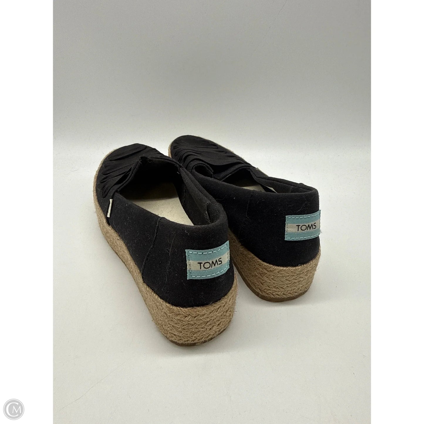 Shoes Heels Platform By Toms In Black, Size: 7
