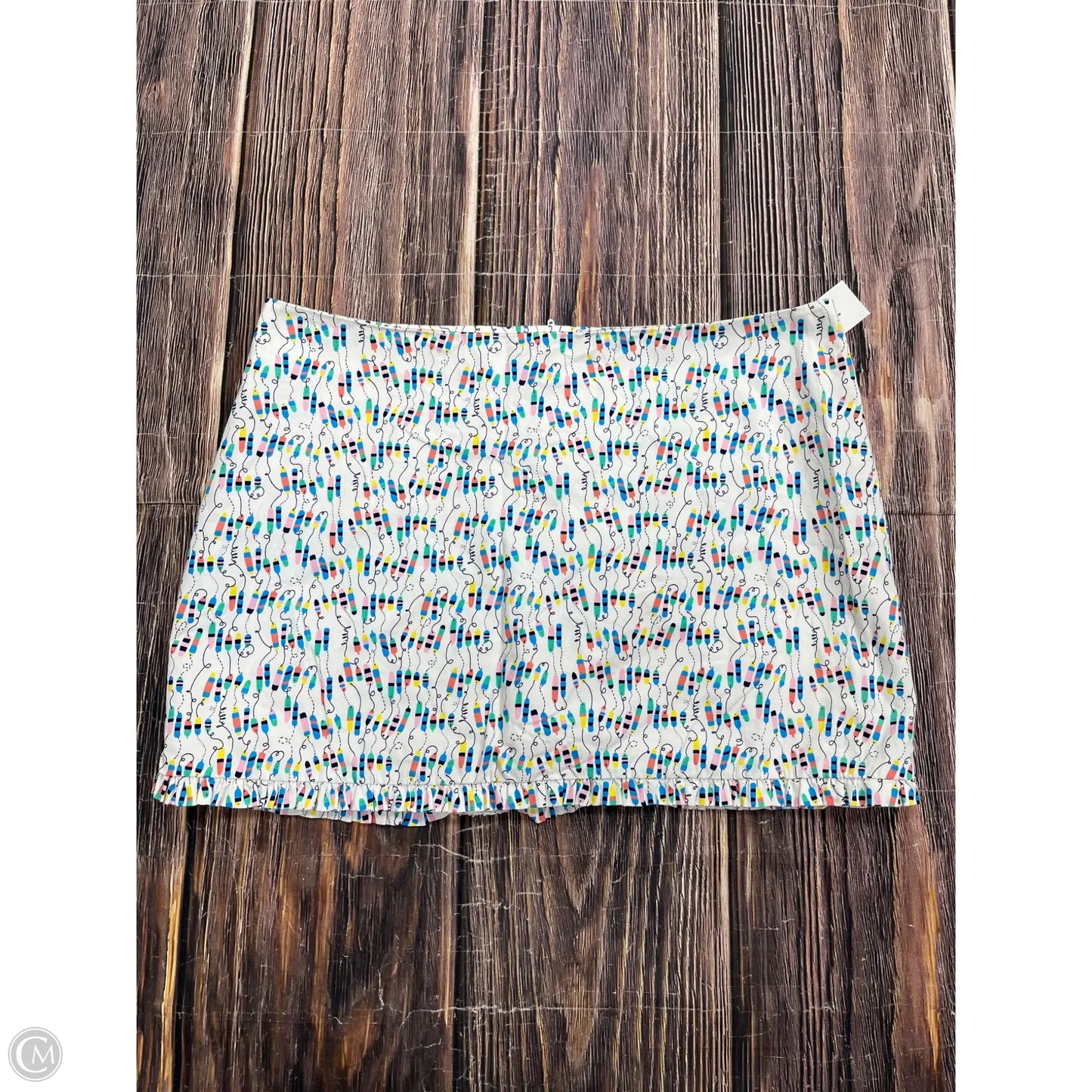 Skirt Designer By Lilly Pulitzer In White, Size: L