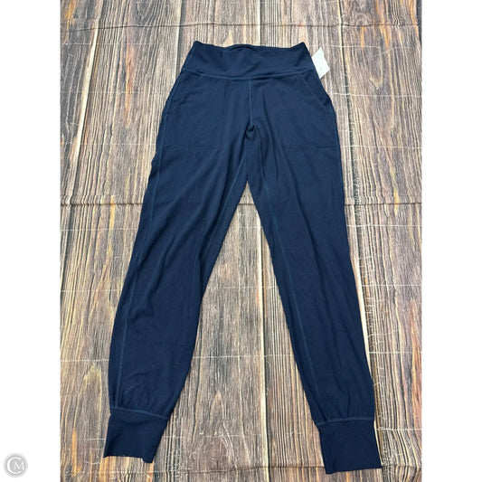 Athletic Leggings By Lululemon In Blue, Size: 4