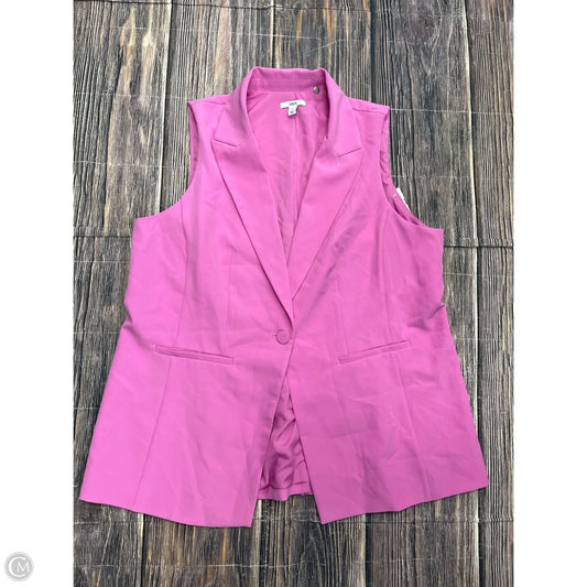 Blazer By Bar Iii In Pink, Size: 2x