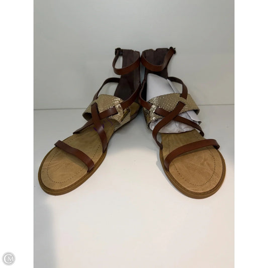 Sandals Flats By Blowfish In Brown, Size: 8.5