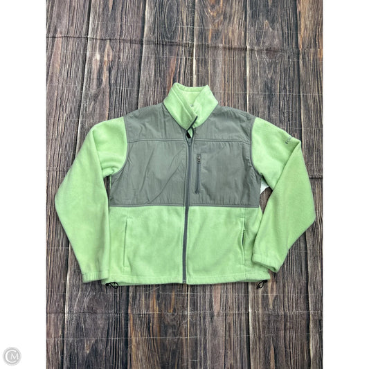 Jacket Fleece By Columbia In Green, Size: Xl
