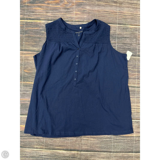 Tank Top By Woman Within In Blue, Size: 2x