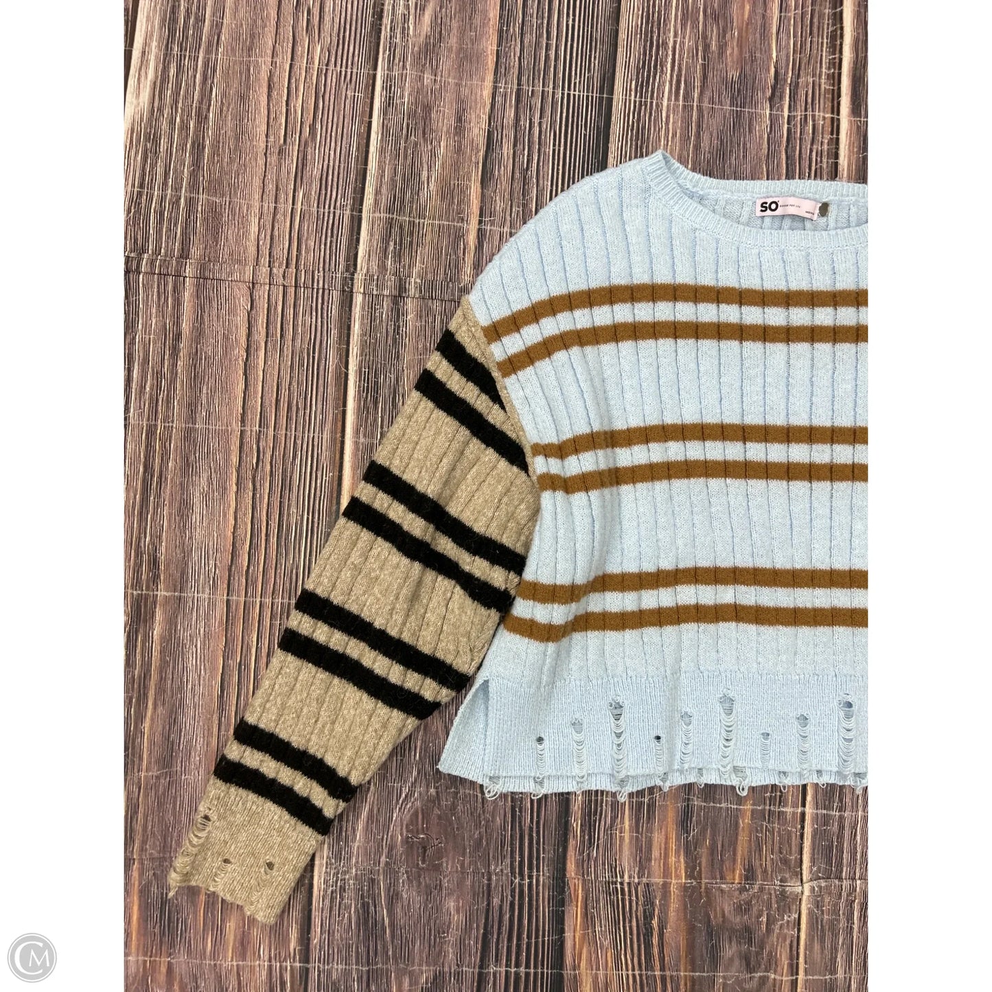 Sweater By So In Blue, Size: L