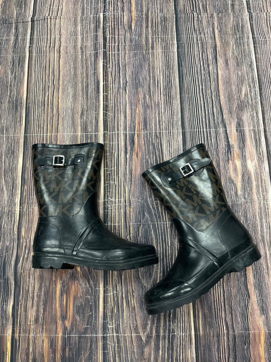 Black Boots Rain Michael By Michael Kors, Size 8