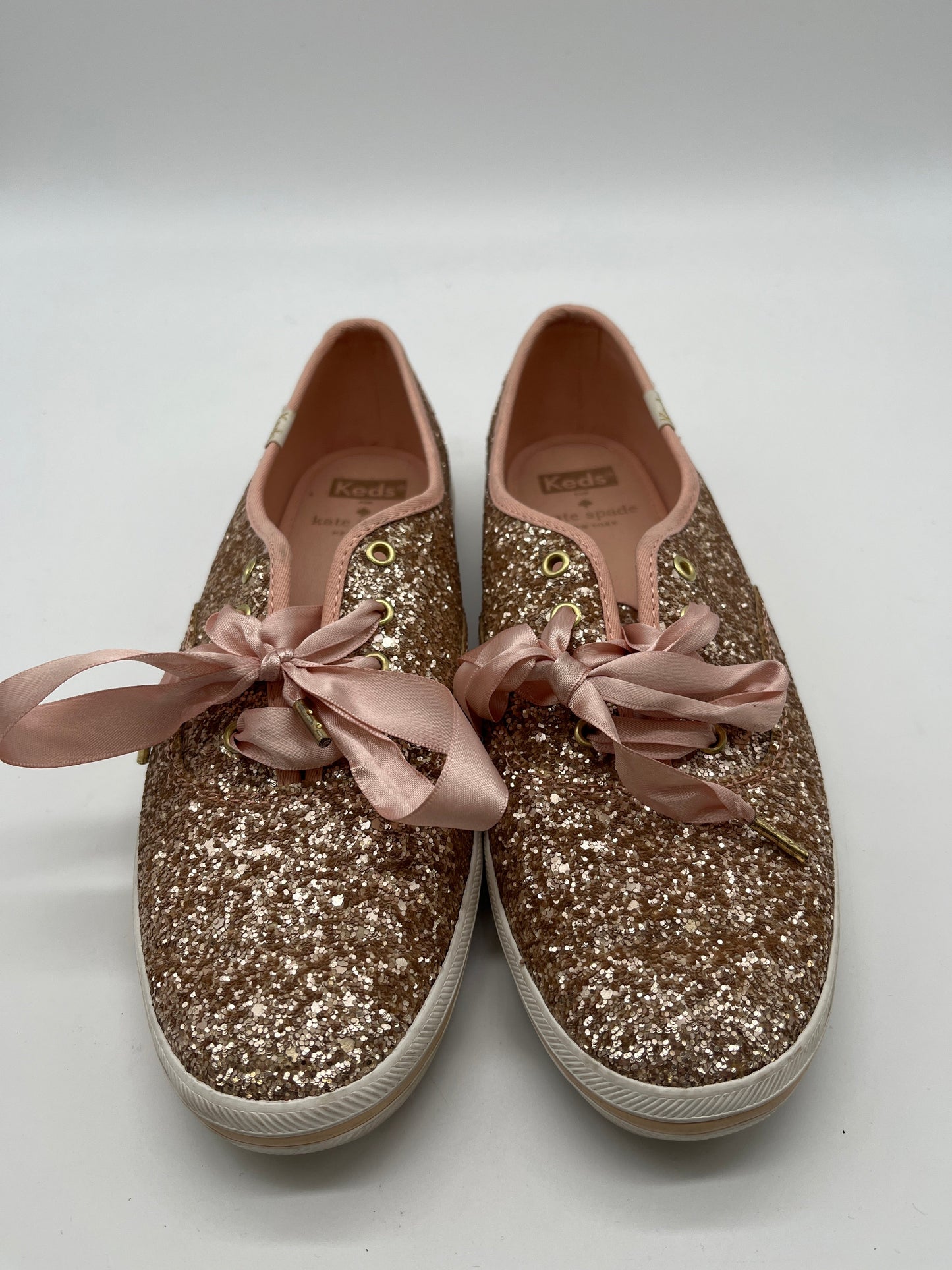 Pink Shoes Sneakers Keds, Size 8