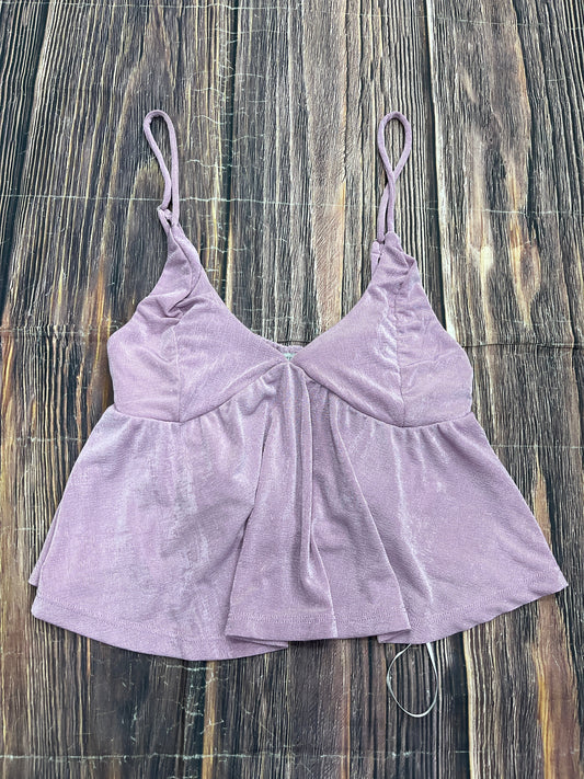 Top Sleeveless By Love Tree In Purple, Size: M