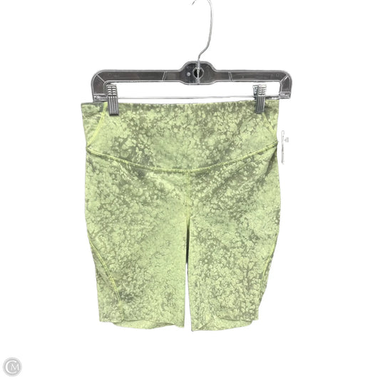 Athletic Shorts By Lululemon In Green, Size: 8
