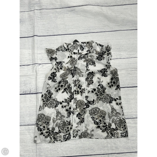 Top Sleeveless By Elle In White, Size: M