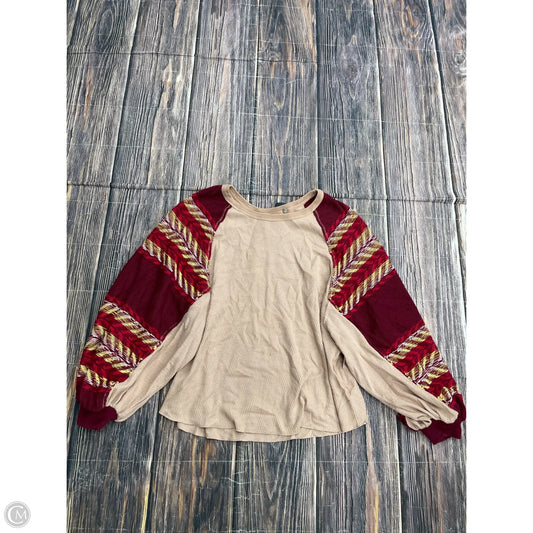Sweater By We The Free In Red, Size: M