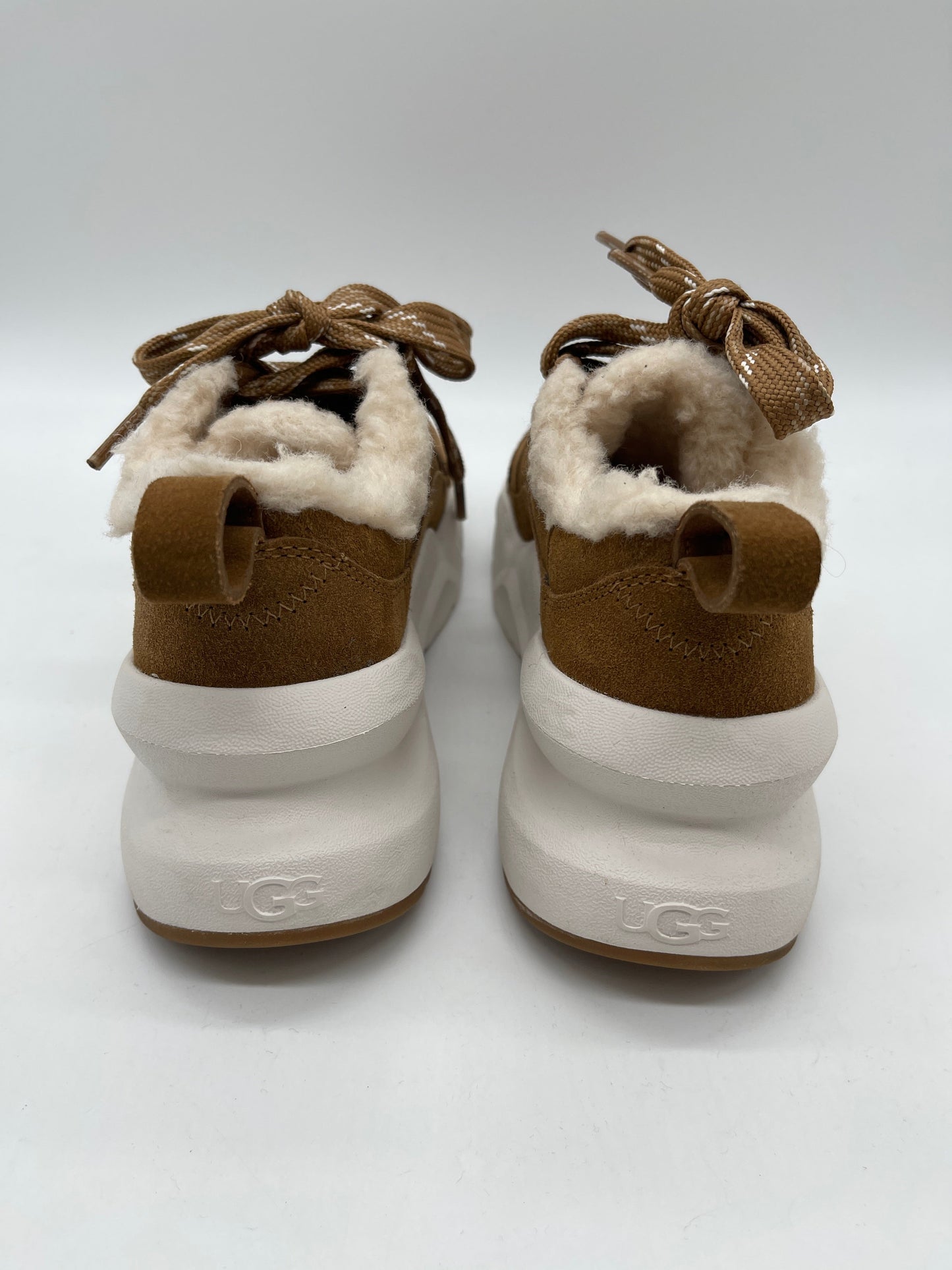 Shoes Designer By Ugg In Tan, Size: 5