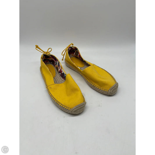 Shoes Flats By Vera Bradley In Yellow, Size: 6