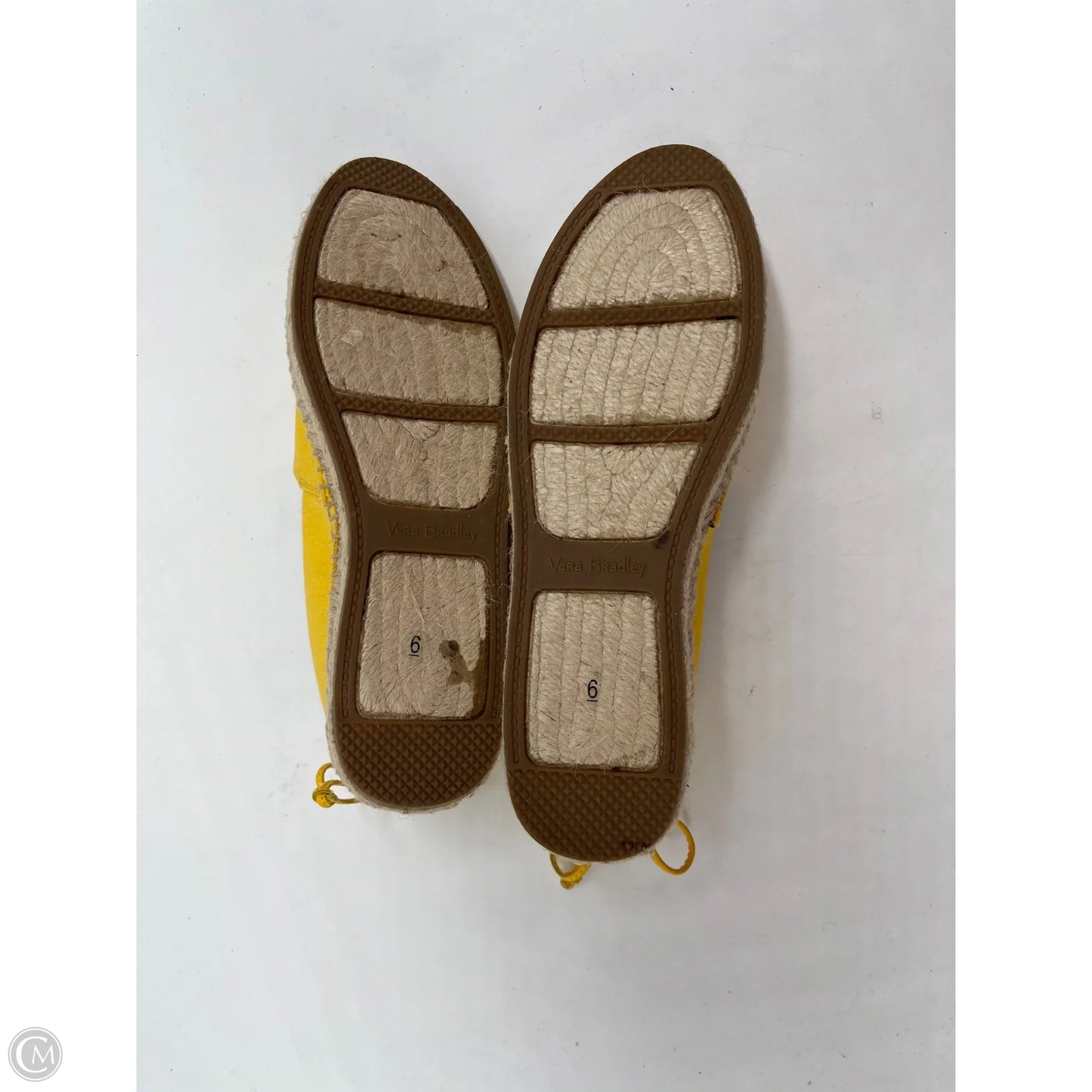 Shoes Flats By Vera Bradley In Yellow, Size: 6