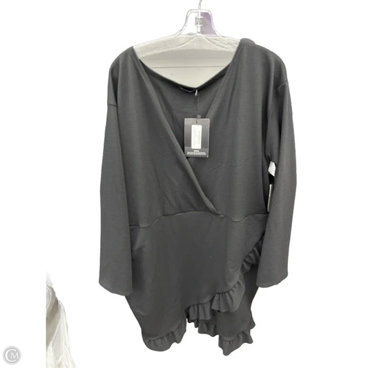 Dress Casual Short By Pretty Little Thing In Black, Size: 26