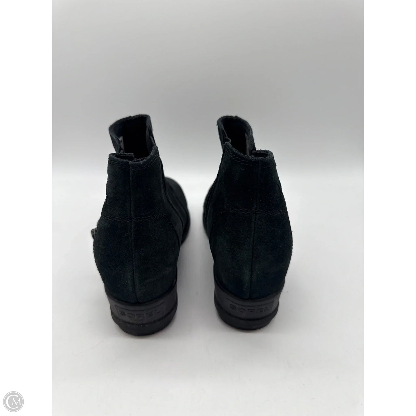 Boots Ankle Heels By Sorel In Black, Size: 8