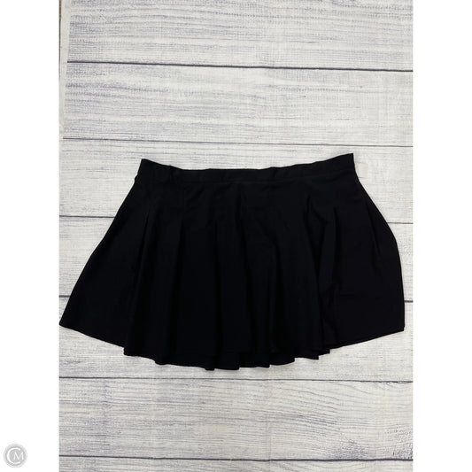Skirt Mini & Short By Clothes Mentor In Black, Size: 3x