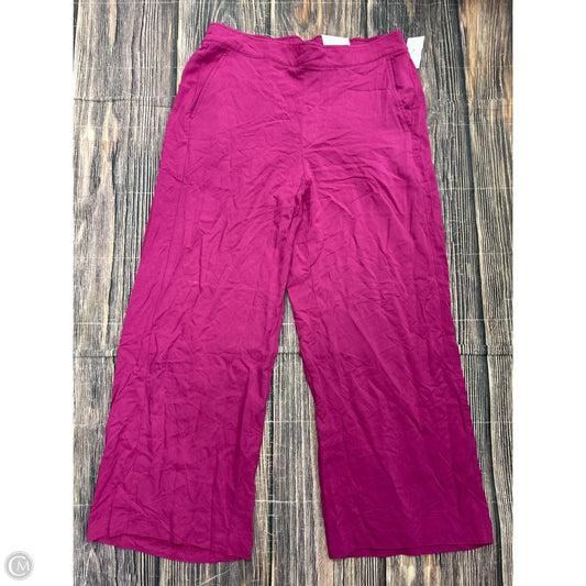 Pants Wide Leg By Old Navy In Pink, Size: L