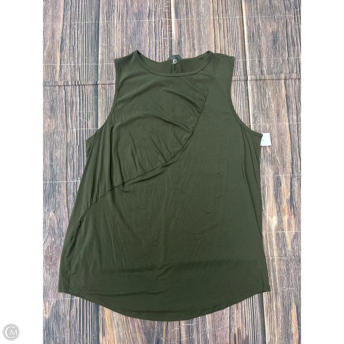 Athletic Tank Top By Lululemon In Green, Size: L