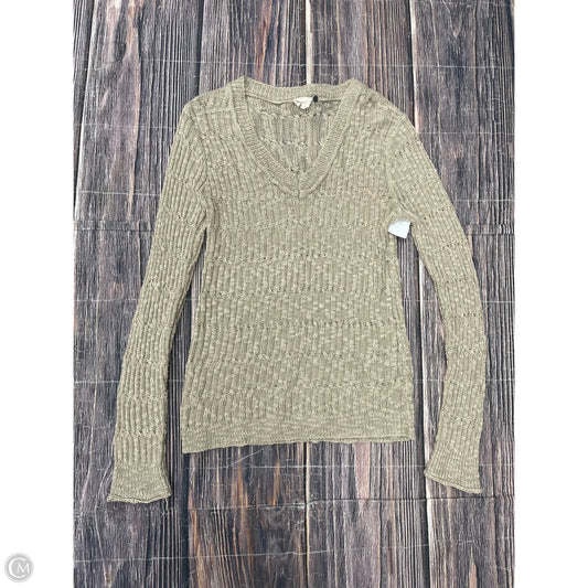 Sweater By Hem & Thread In Tan, Size: L