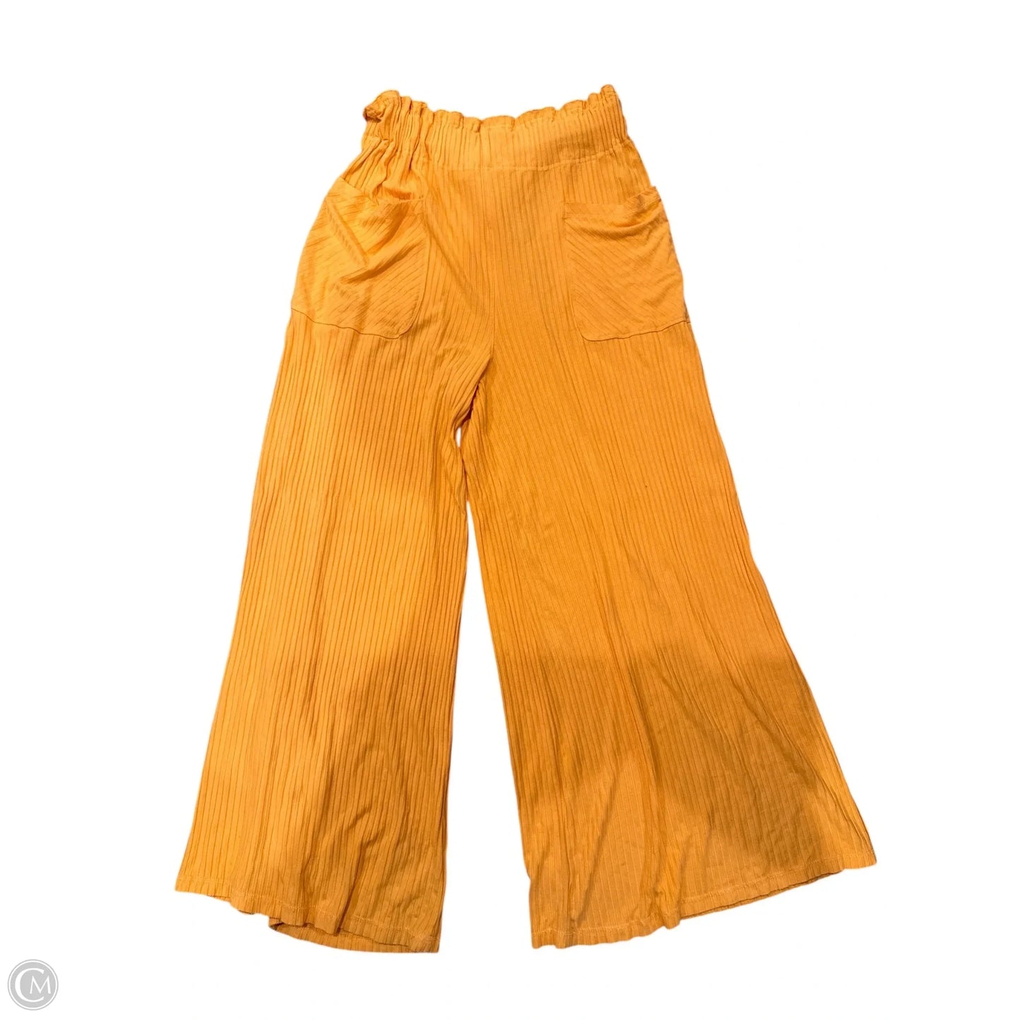Pants Wide Leg By Free People In Orange, Size: M