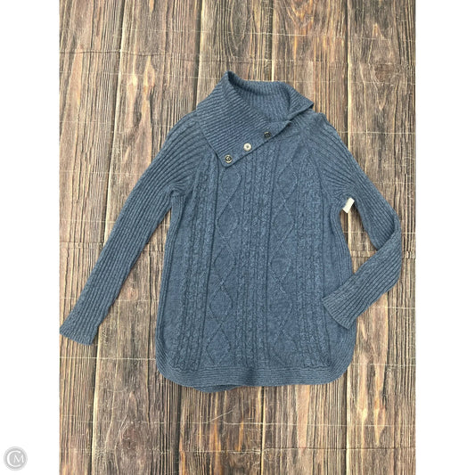 Sweater By Croft And Barrow In Blue, Size: 1x