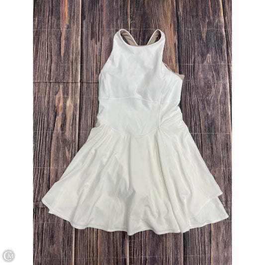 Athletic Dress By Lululemon In White, Size: 6