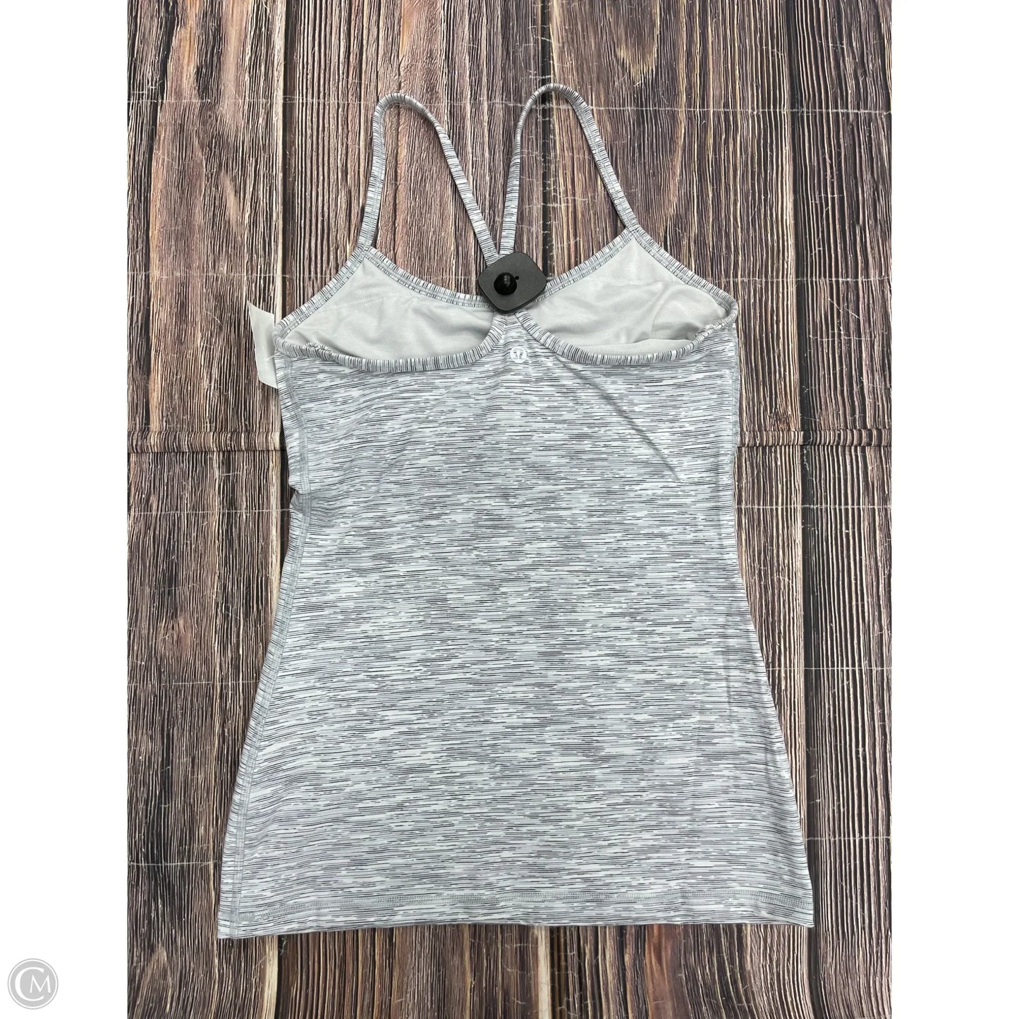 Athletic Tank Top By Lululemon In Grey, Size: 6