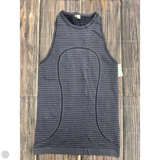 Athletic Tank Top By Lululemon In Blue, Size: 6