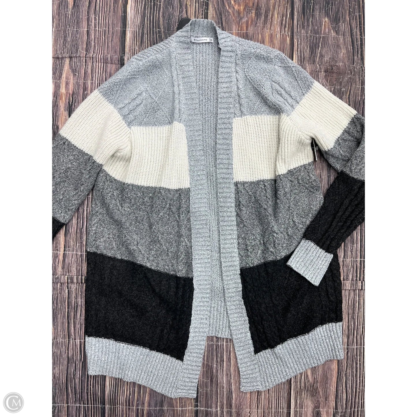 Cardigan By Staccato In Grey, Size: M